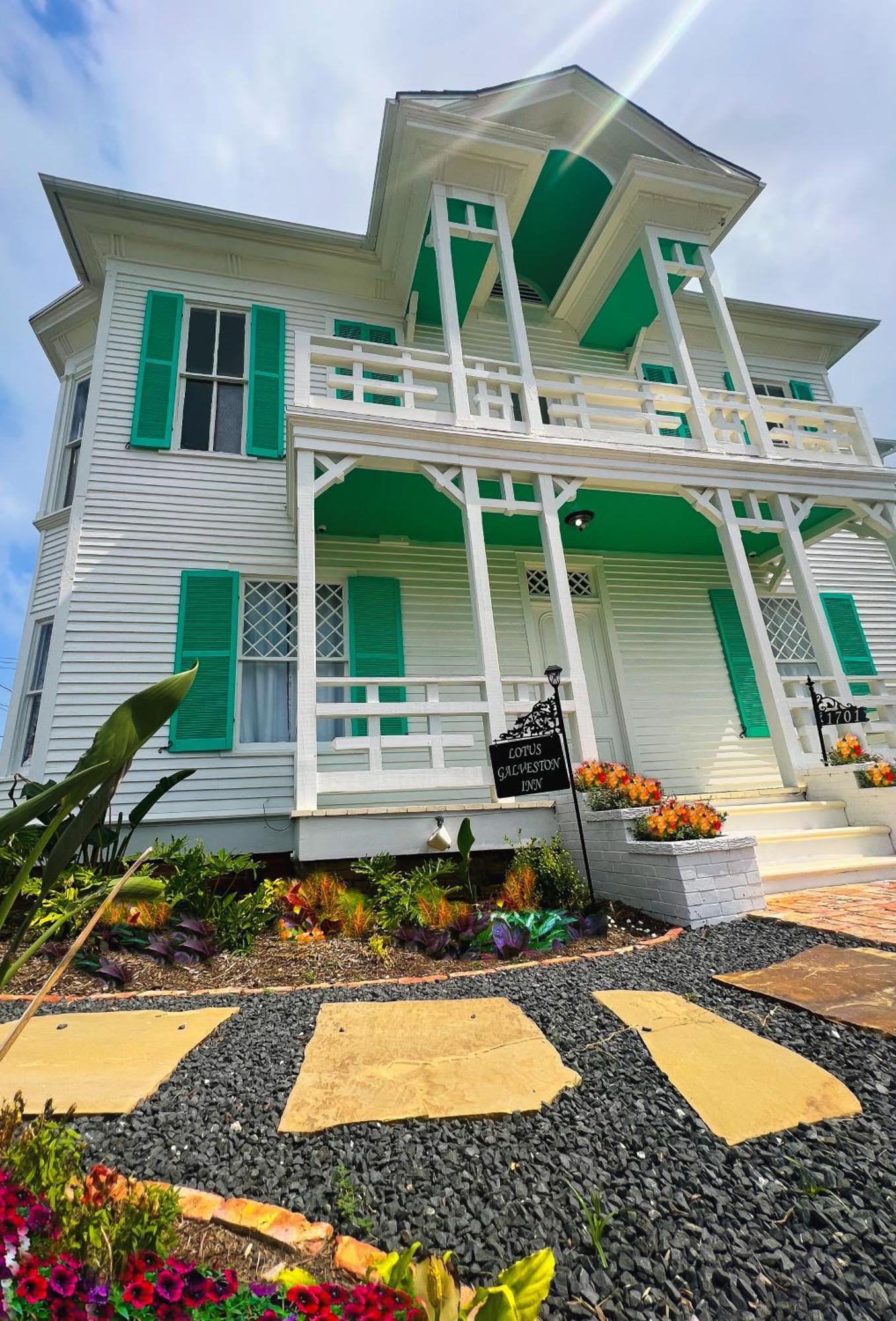 Hotel Lotus Galveston Esterno foto